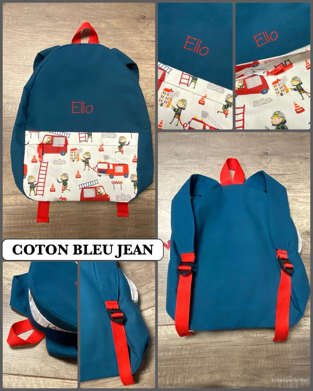 PRODUITS MOTIF POMPIER