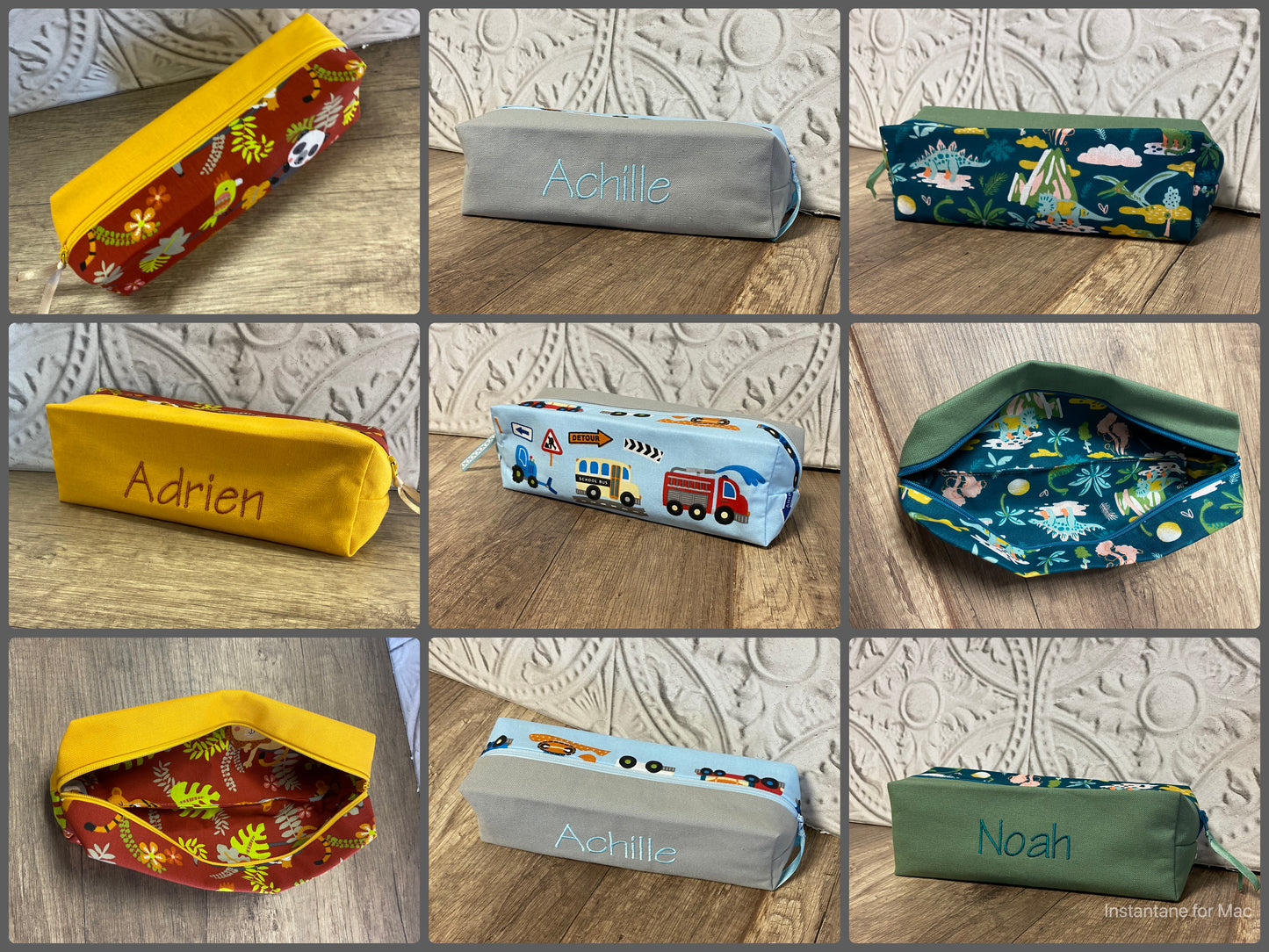 Trousse école MOTIF AU CHOIX