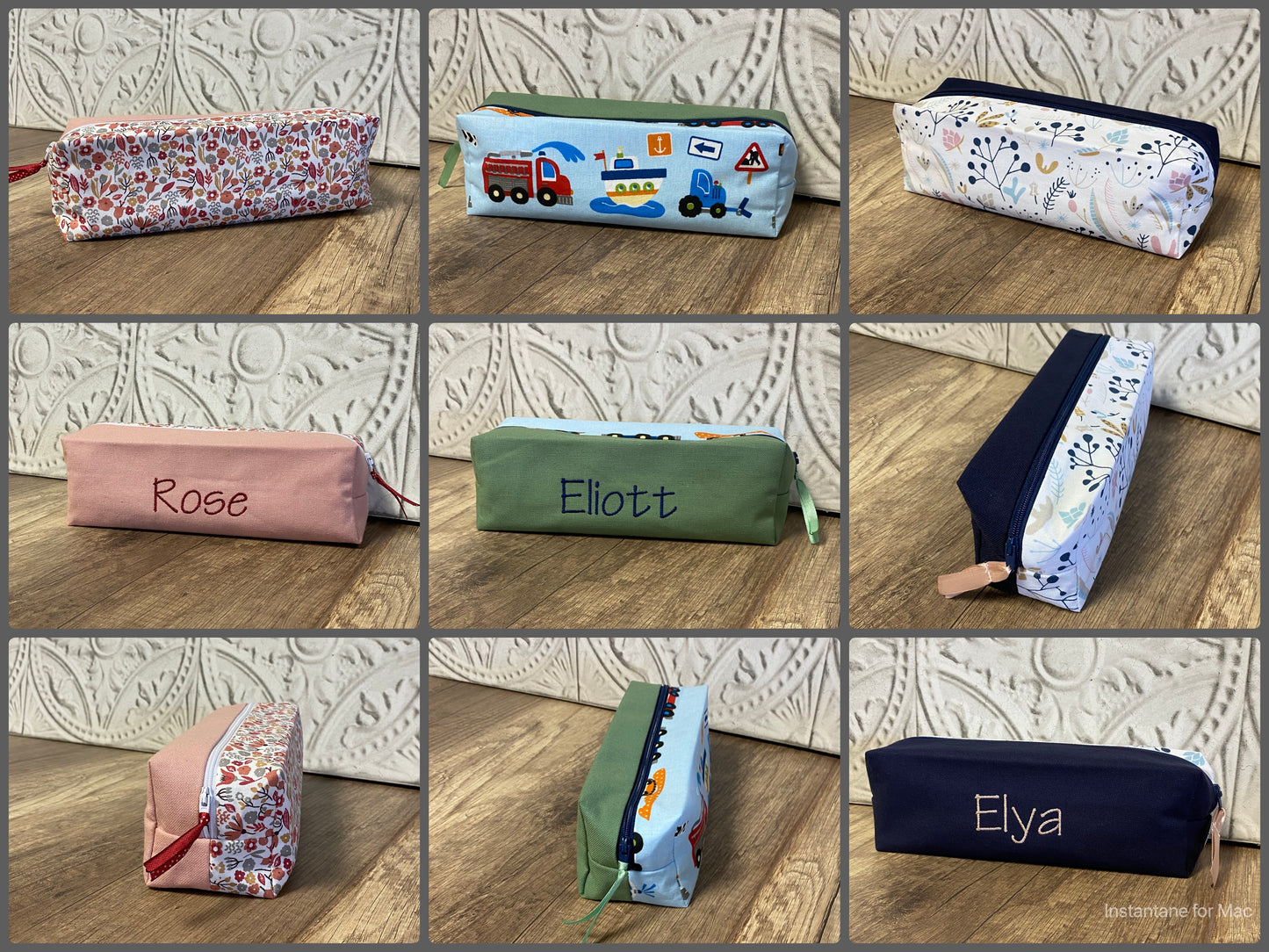 Trousse école MOTIF AU CHOIX