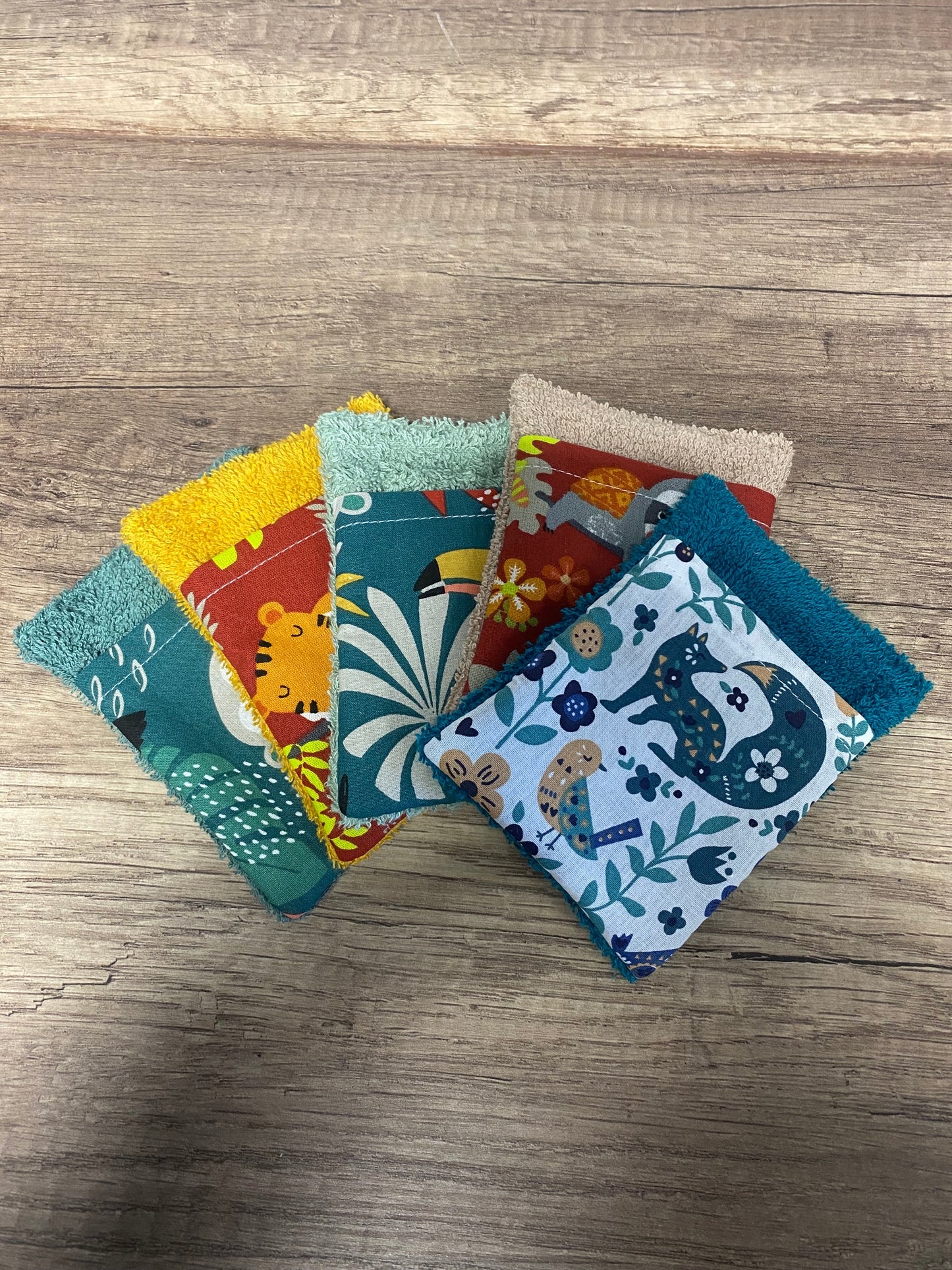 PROMOTION Gant de toilette enfant éponge