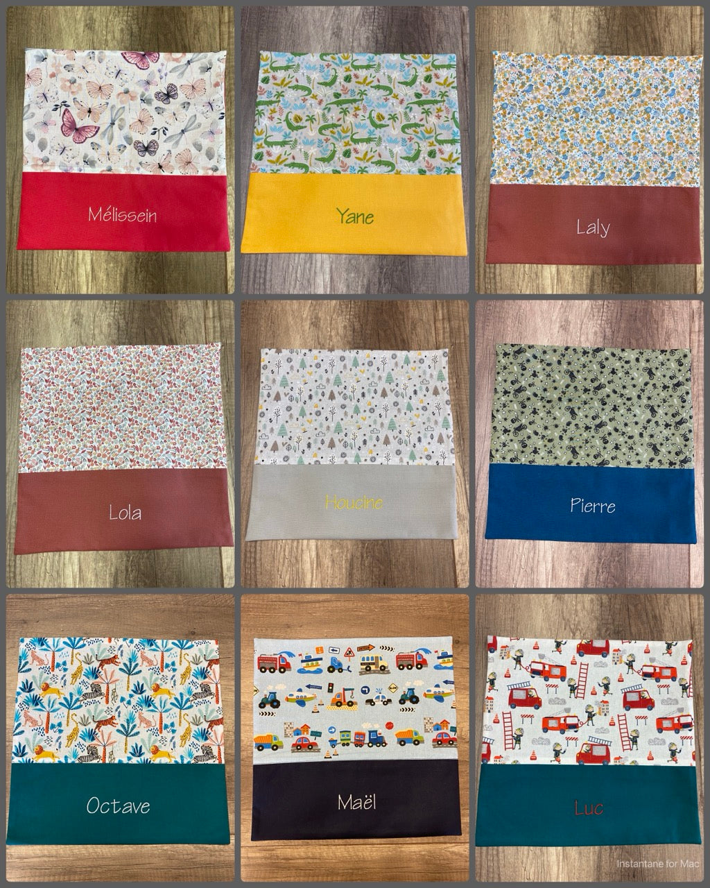 Taie de coussin Personnalisé MOTIF AU CHOIX