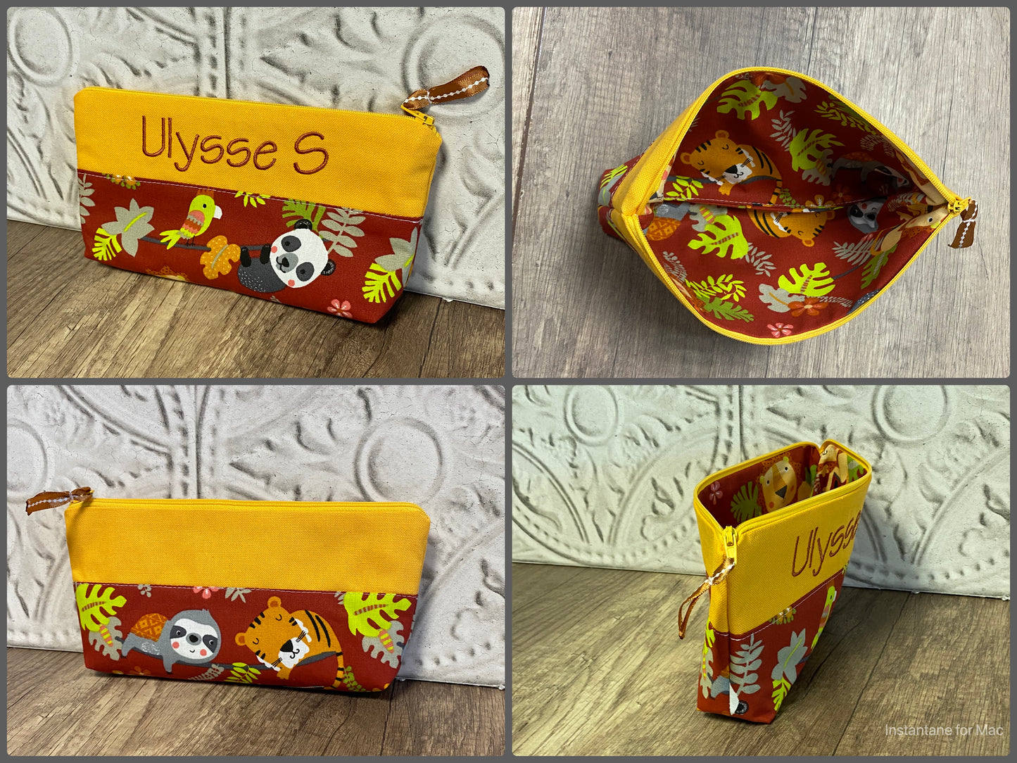 Trousse école Personnalisé MOTIF AU CHOIX