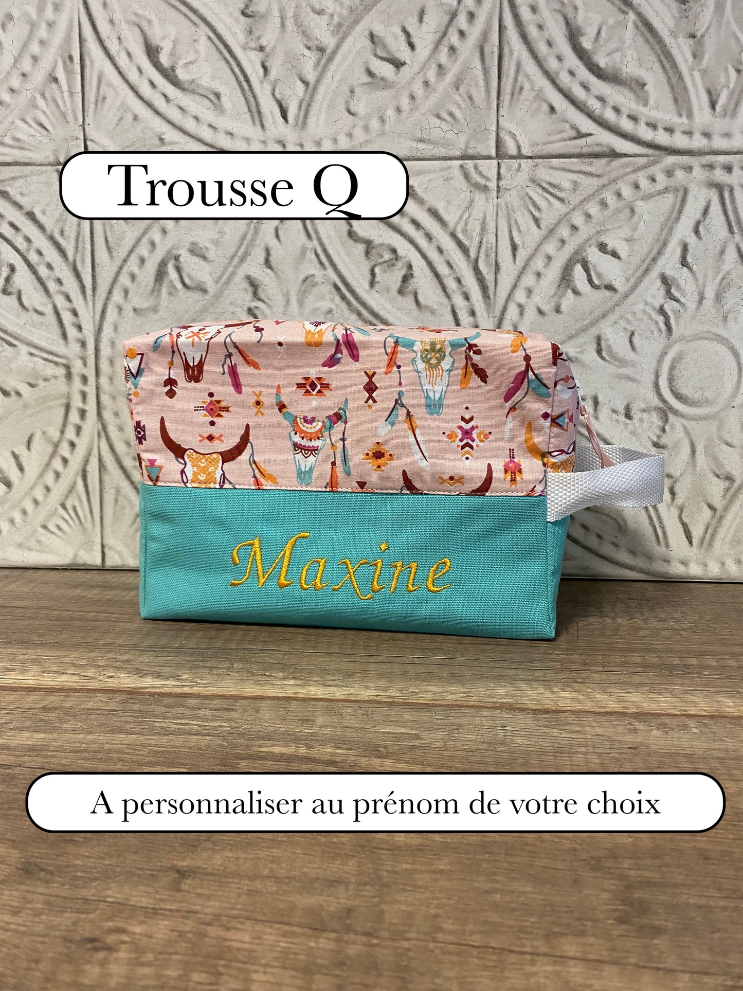 TROUSSE DE TOILETTE A PERSONNALISER - 30% FIN DE SÉRIE