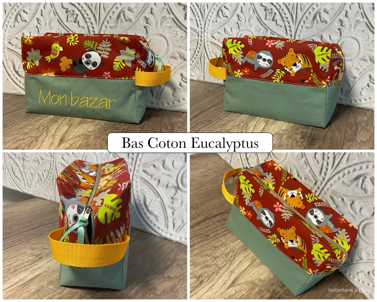 Trousse de toilette personnalisée JUNGLE