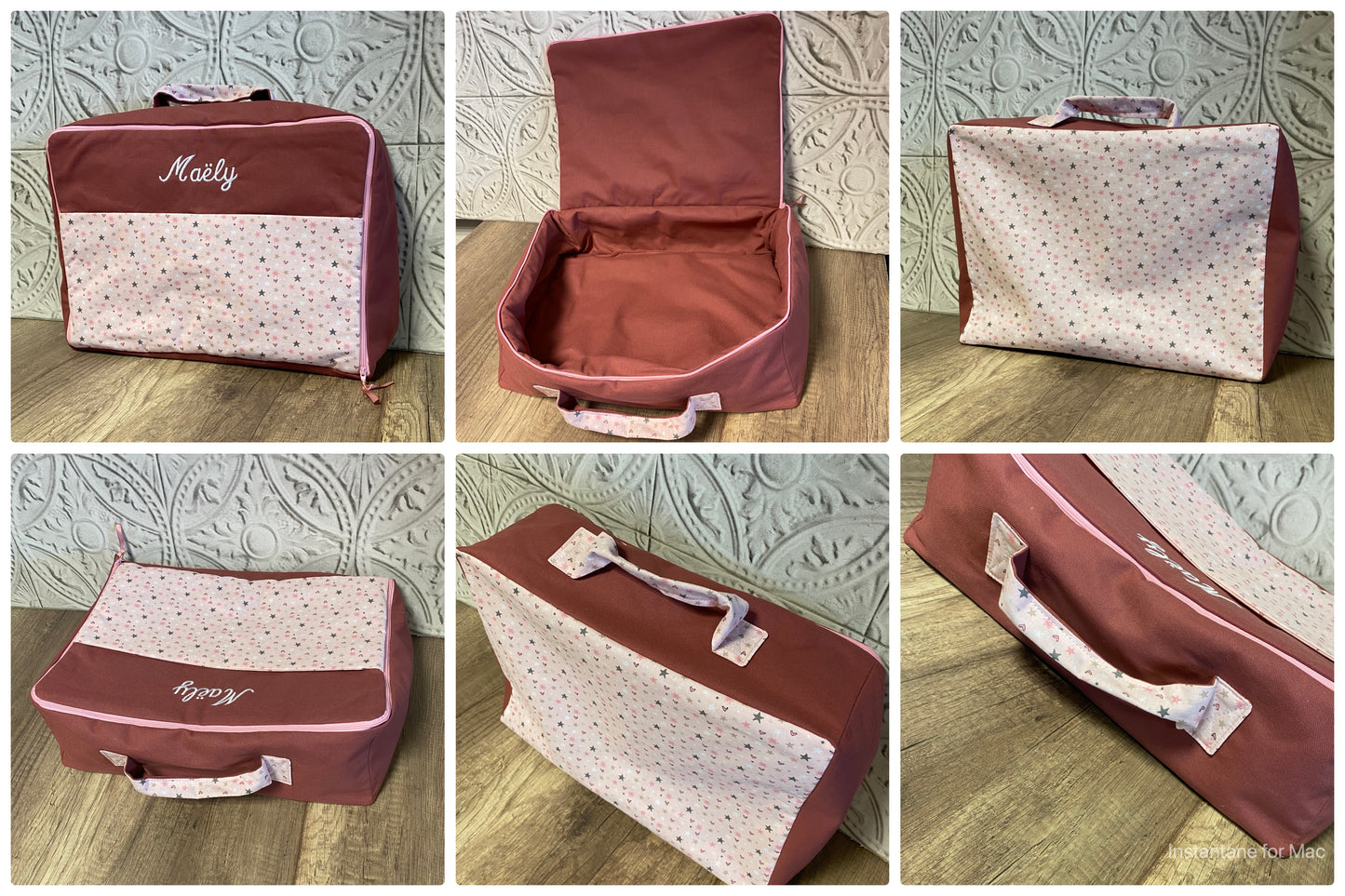 Valise enfant personnalisée MOTIF AUX CHOIX