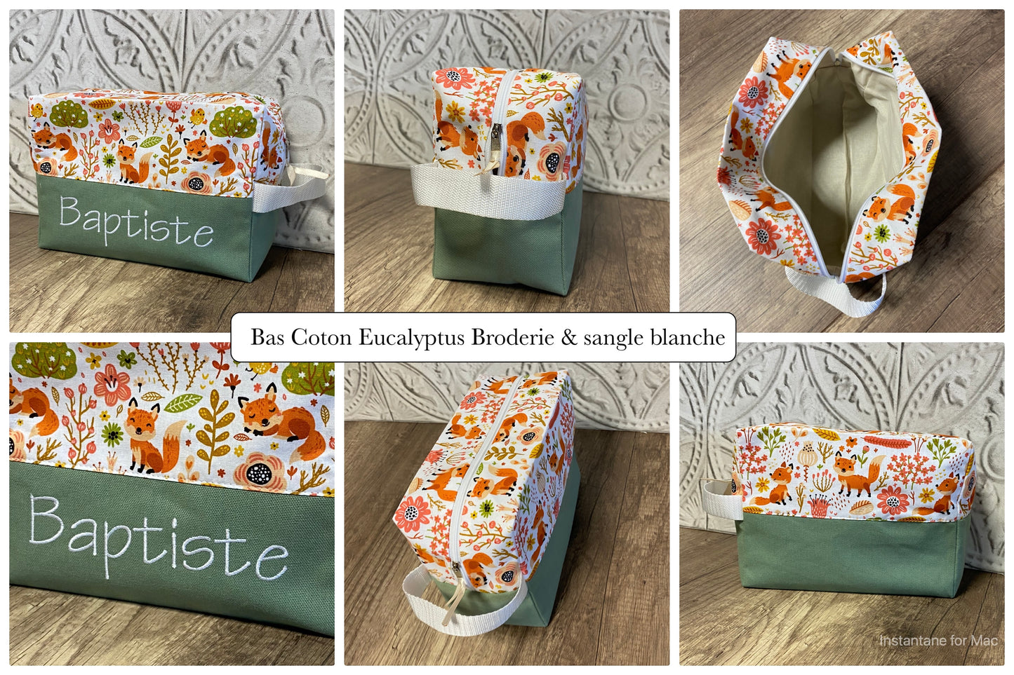 Trousse de toilette personnalisée RENARD