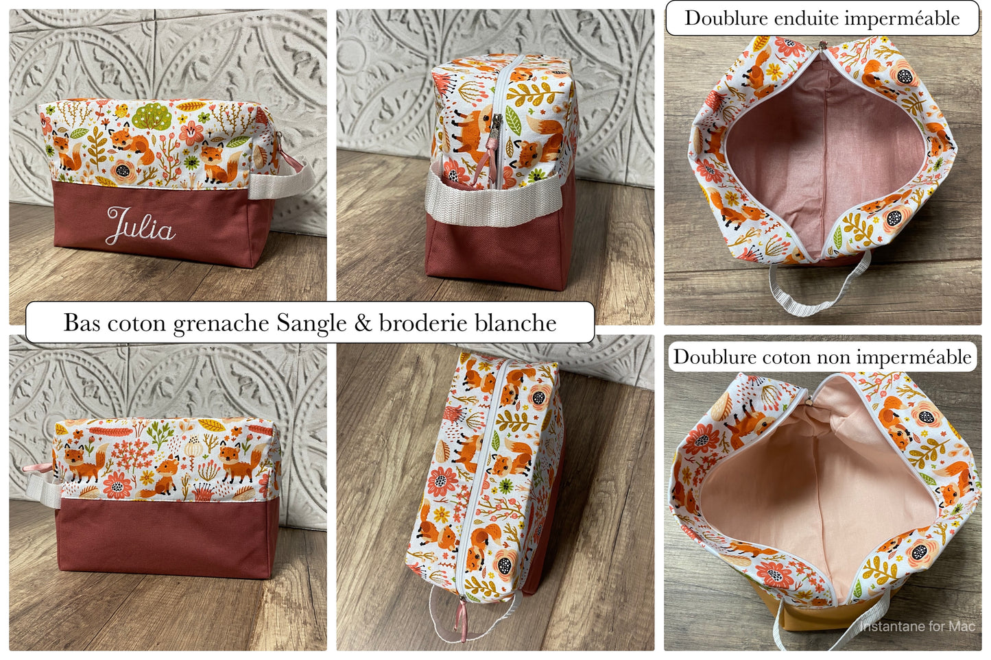 Trousse de toilette personnalisée RENARD