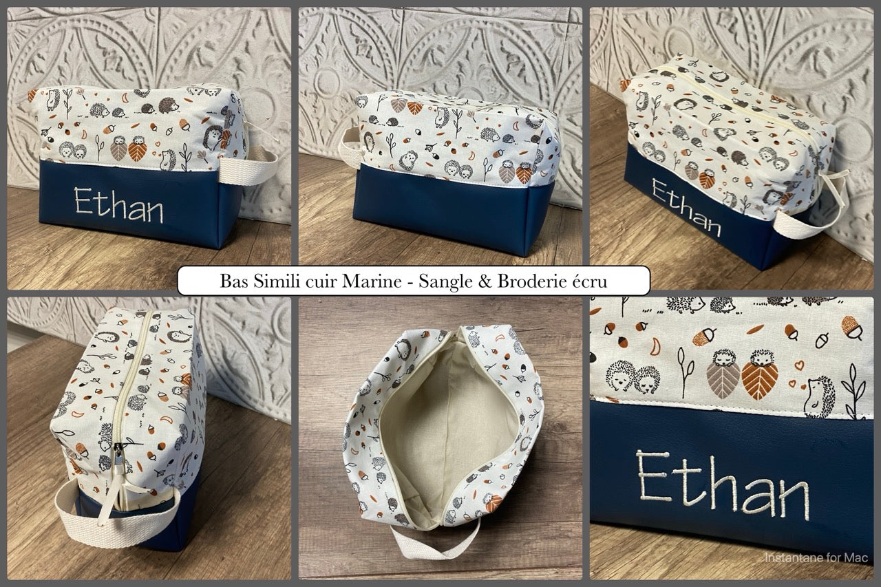 Trousse de toilette personnalisée HÉRISSON