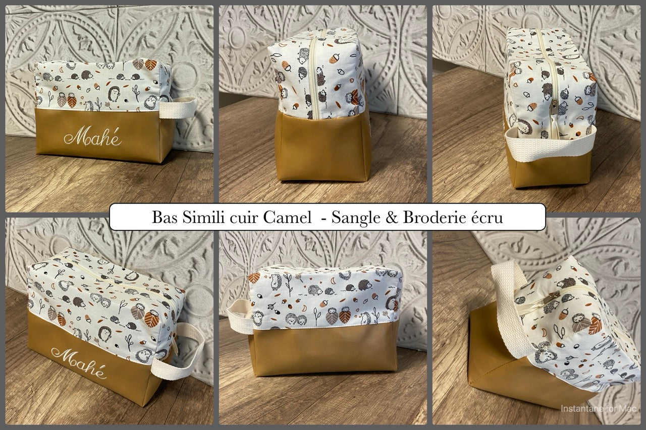 Trousse de toilette personnalisée HÉRISSON