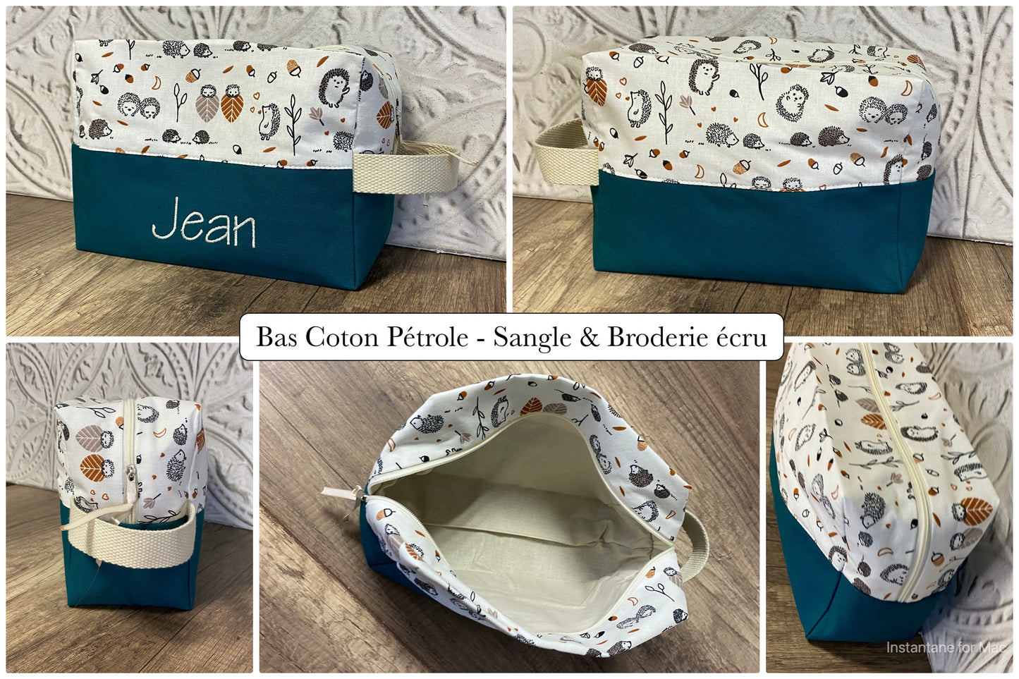 Trousse de toilette personnalisée HÉRISSON