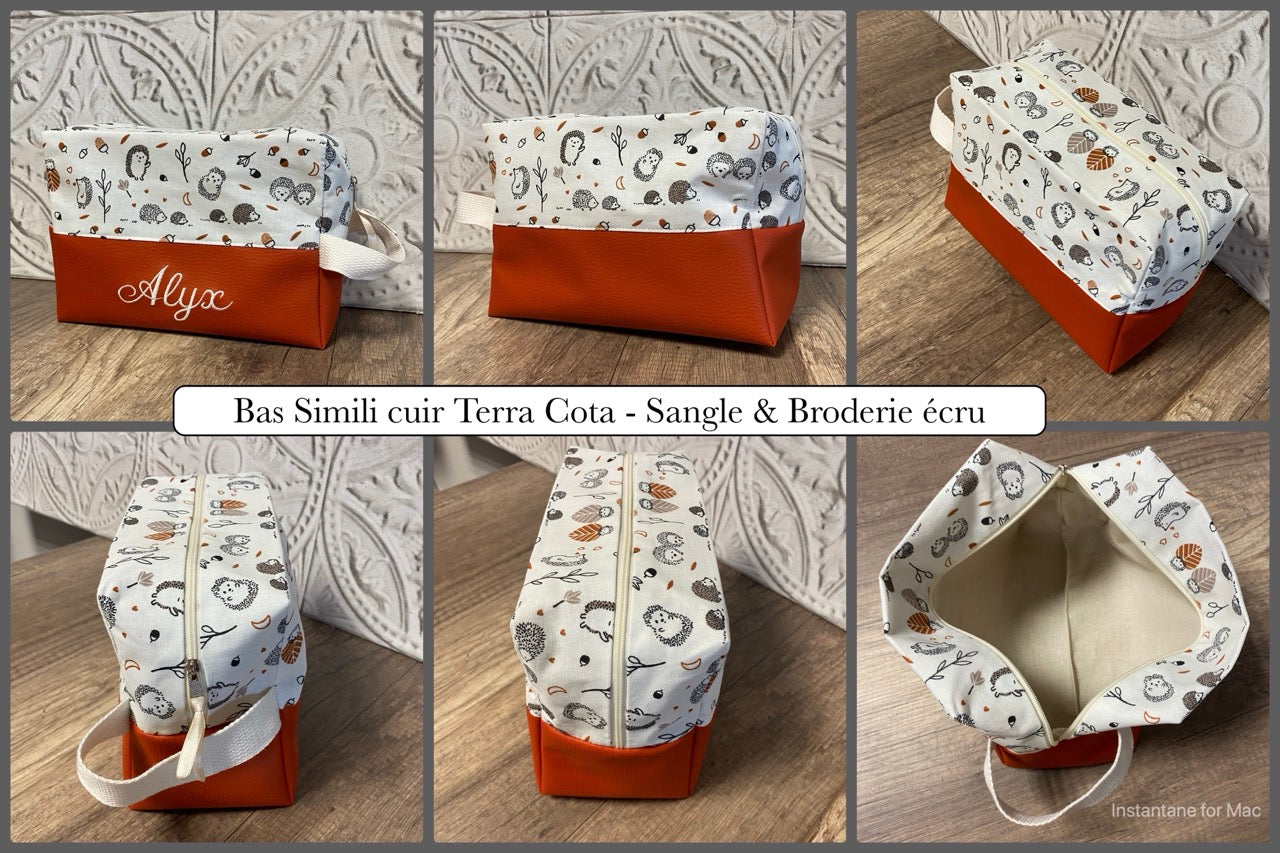 Trousse de toilette personnalisée HÉRISSON