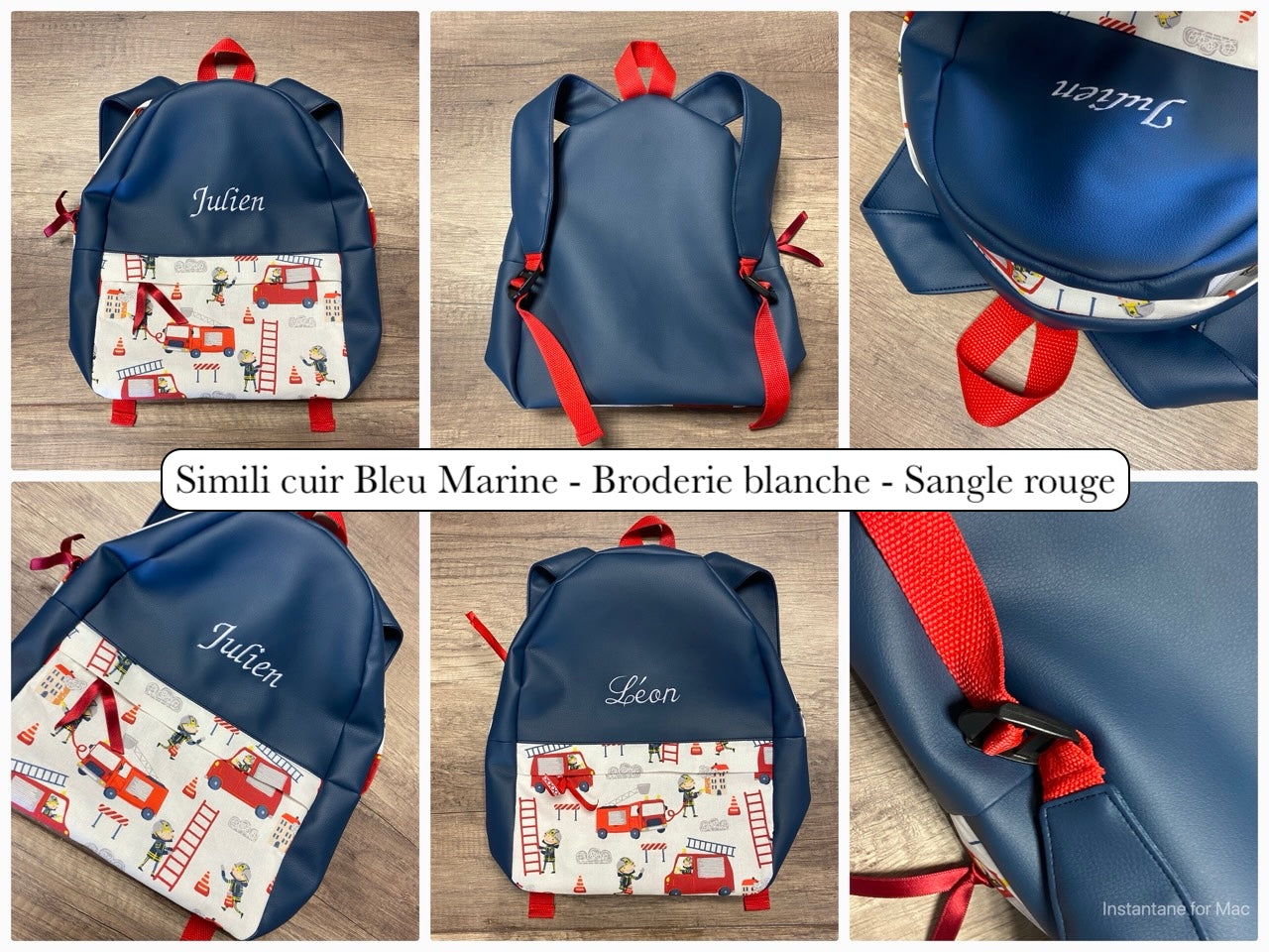 PRODUITS MOTIF POMPIER