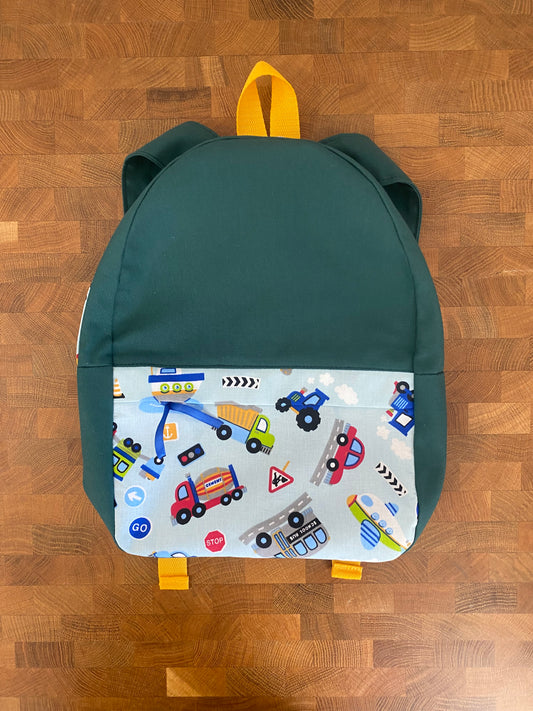 Sac à dos enfant broderie intérieur  MOTIF AUX CHOIX