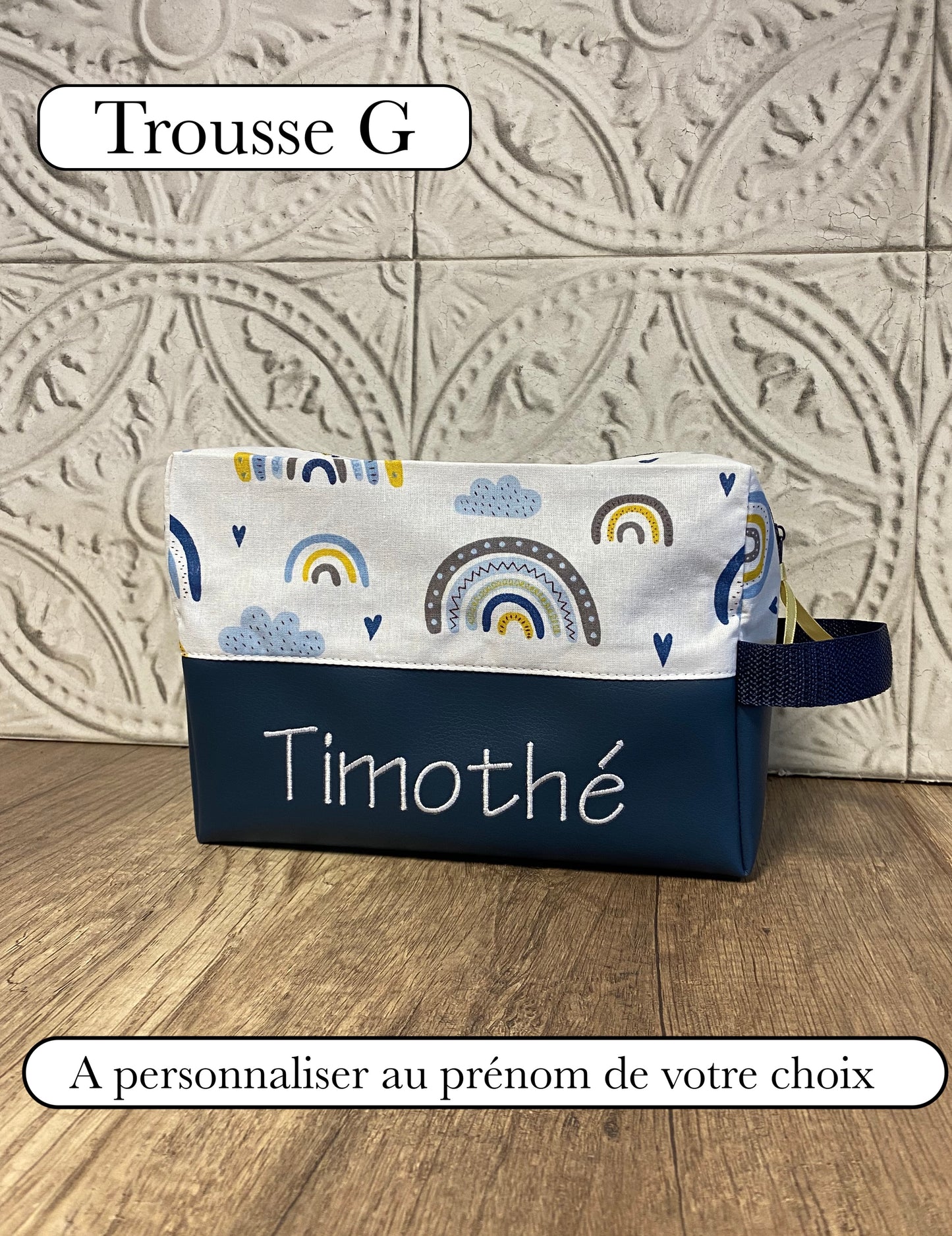 TROUSSE DE TOILETTE A PERSONNALISER  - 30% FIN DE SÉRIE