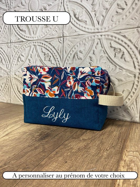 TROUSSE DE TOILETTE A PERSONNALISER  - 30% FIN DE SÉRIE
