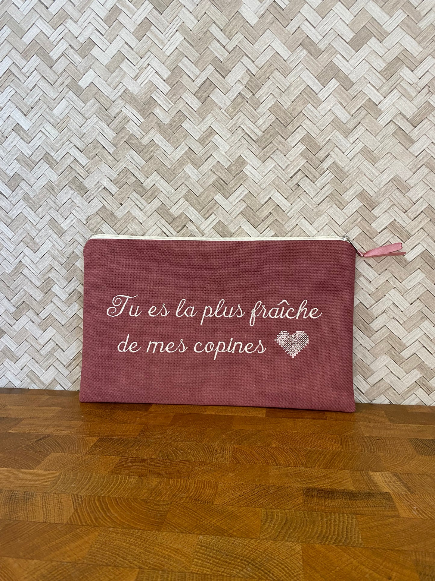 Pochette personnalisée 16 coloris