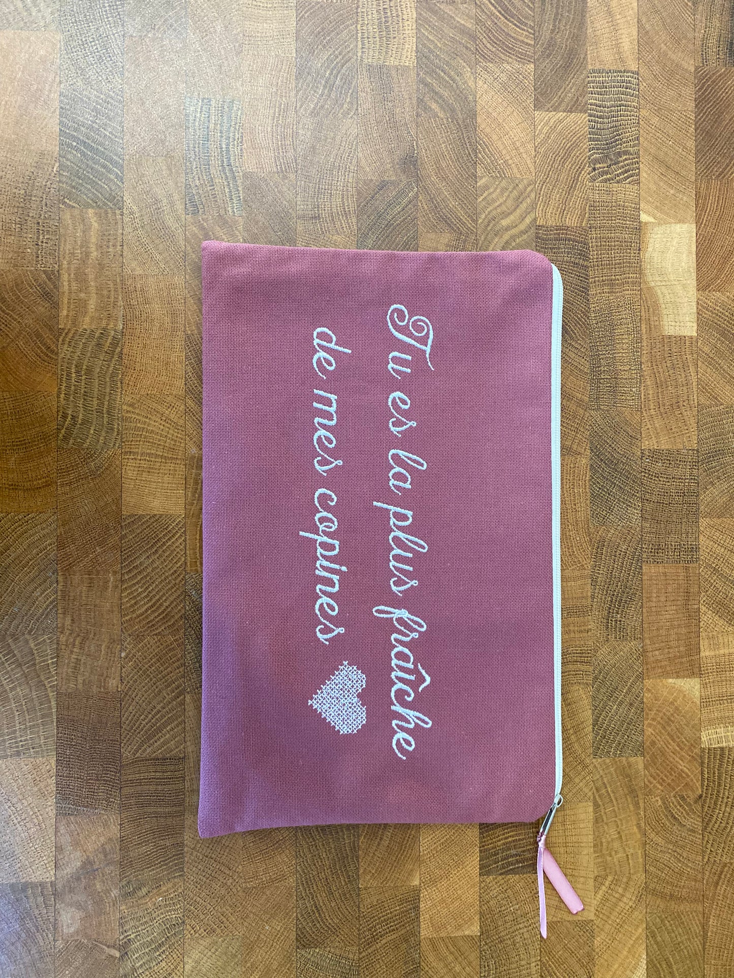 Pochette personnalisée 16 coloris