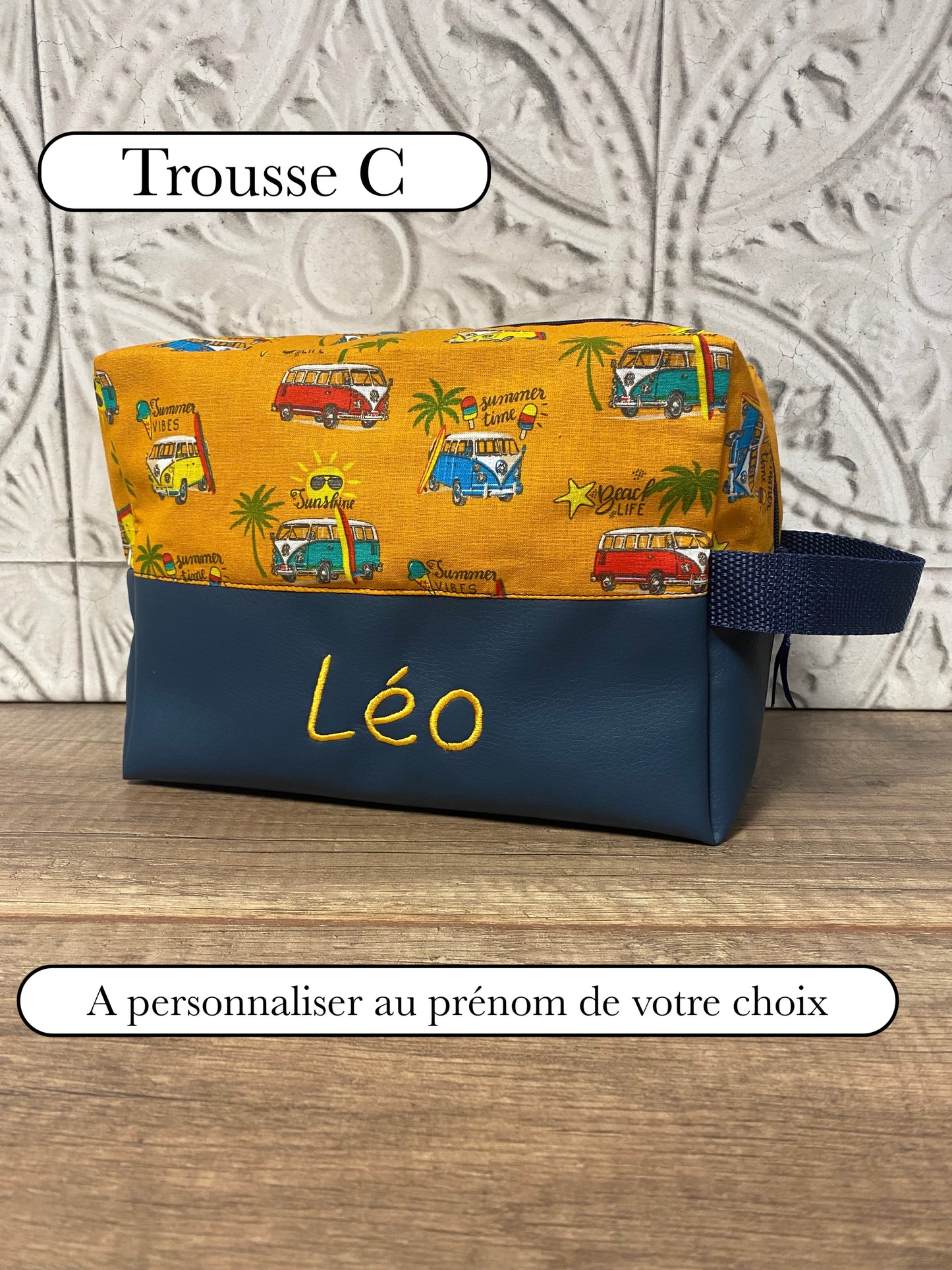 TROUSSE DE TOILETTE A PERSONNALISER  - 30% FIN DE SÉRIE