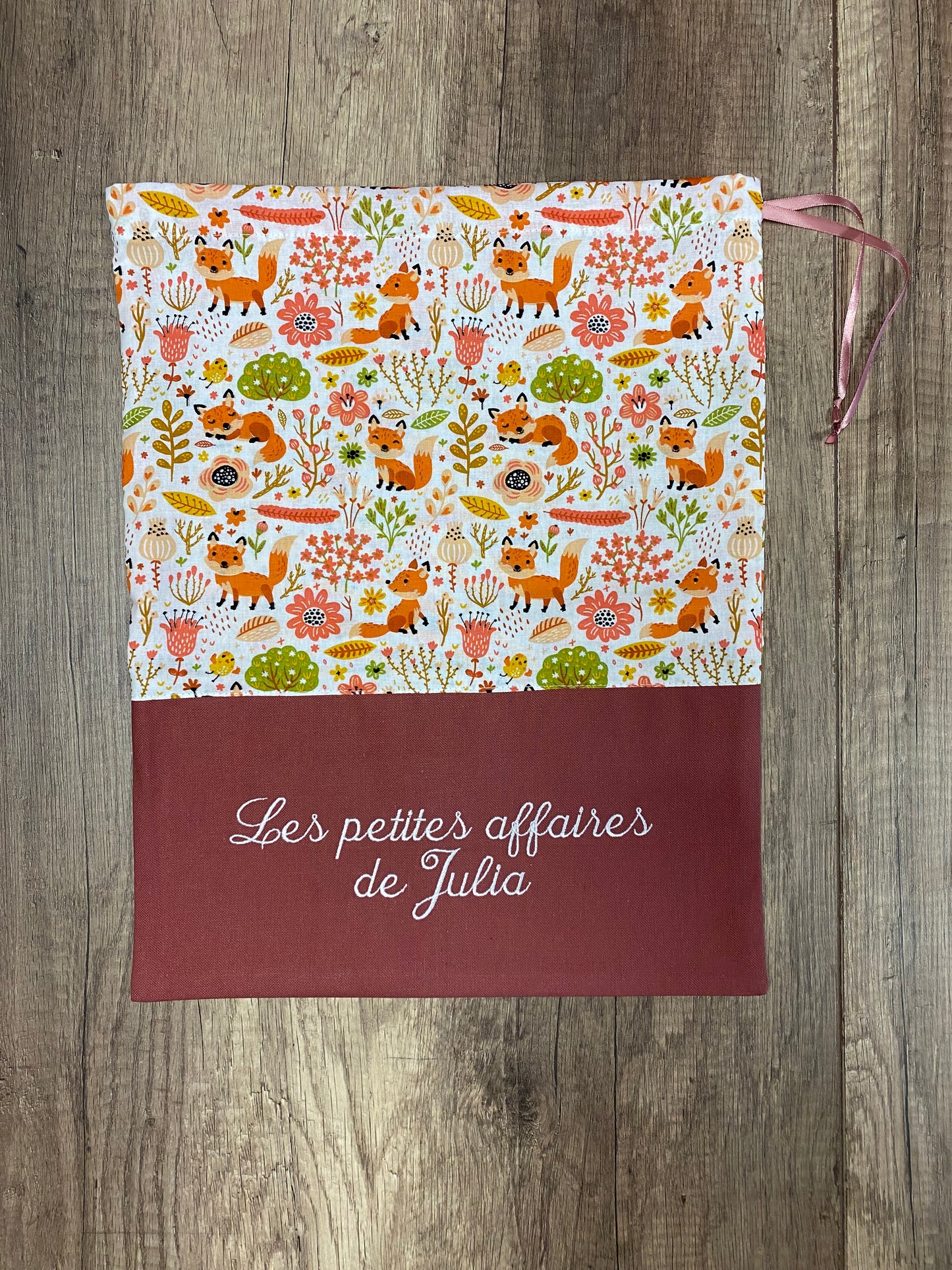 Pochon personnalisé MOTIF AU CHOIX