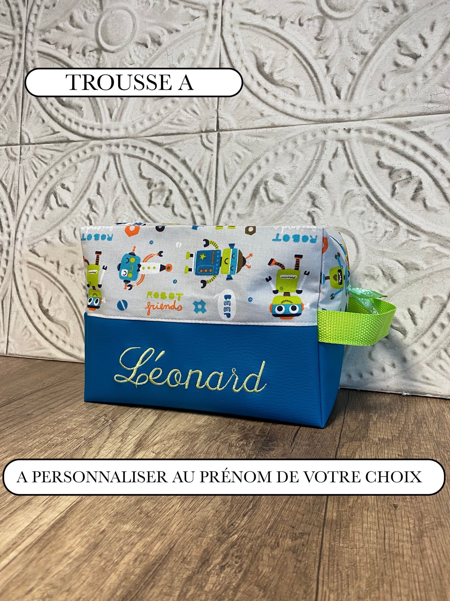 TROUSSE DE TOILETTE A PERSONNALISER  - 30% FIN DE SÉRIE