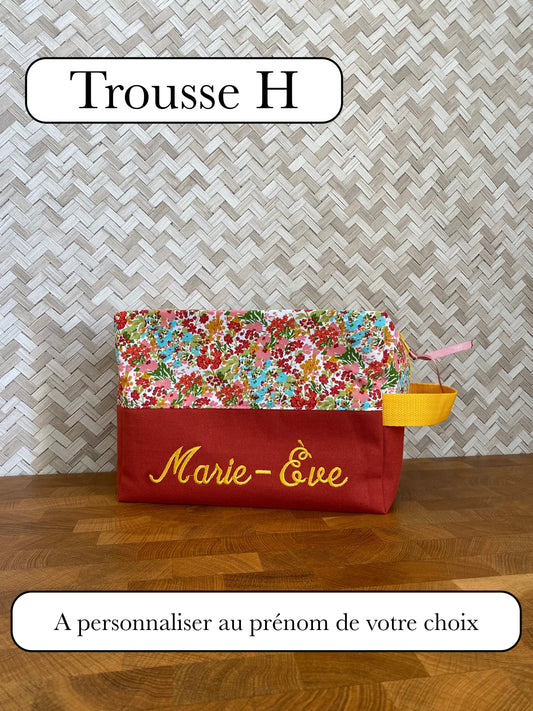 TROUSSE DE TOILETTE A PERSONNALISER  - 30% FIN DE SÉRIE