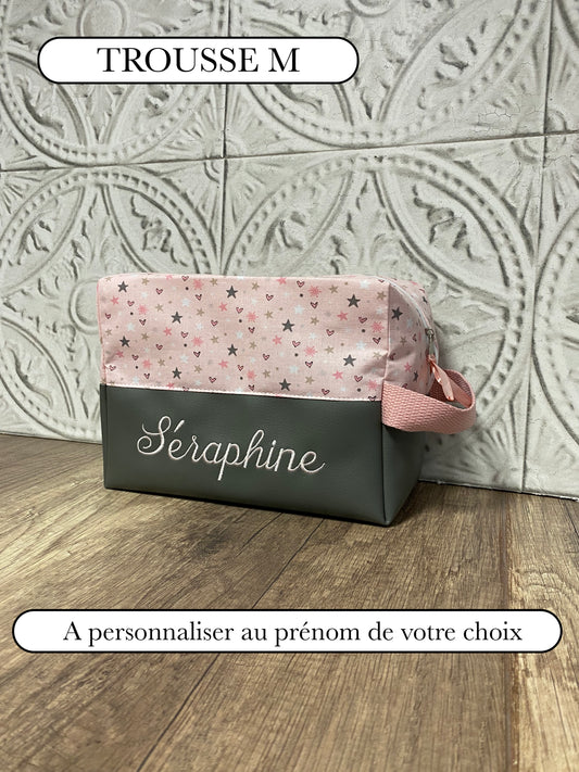 TROUSSE DE TOILETTE A PERSONNALISER  - 30% FIN DE SÉRIE