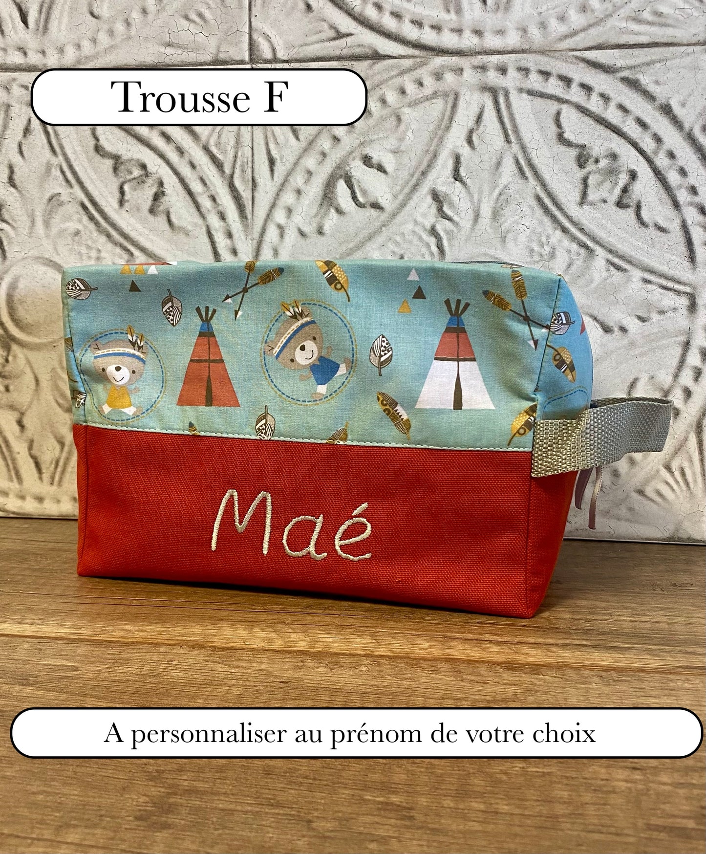 TROUSSE DE TOILETTE A PERSONNALISER  - 30% FIN DE SÉRIE