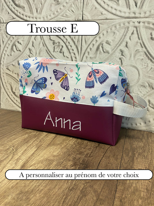 TROUSSE DE TOILETTE A PERSONNALISER  - 30% FIN DE SÉRIE