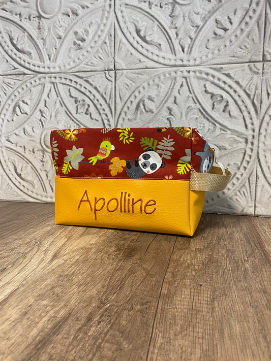 Trousse de toilette personnalisée JUNGLE