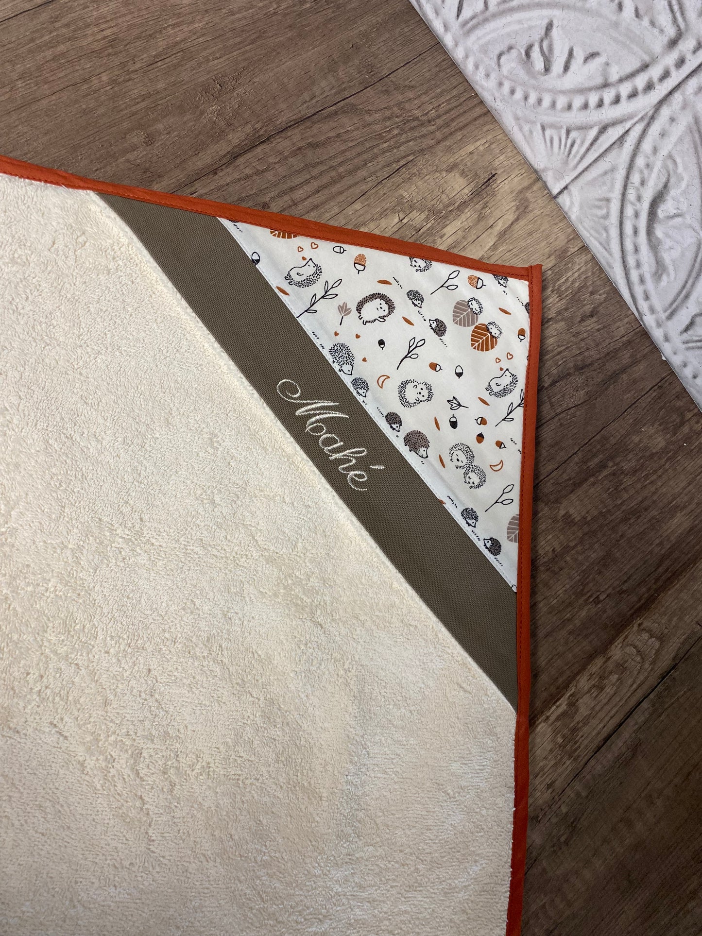 Cape De Bain personnalisé Tablier pour bébé