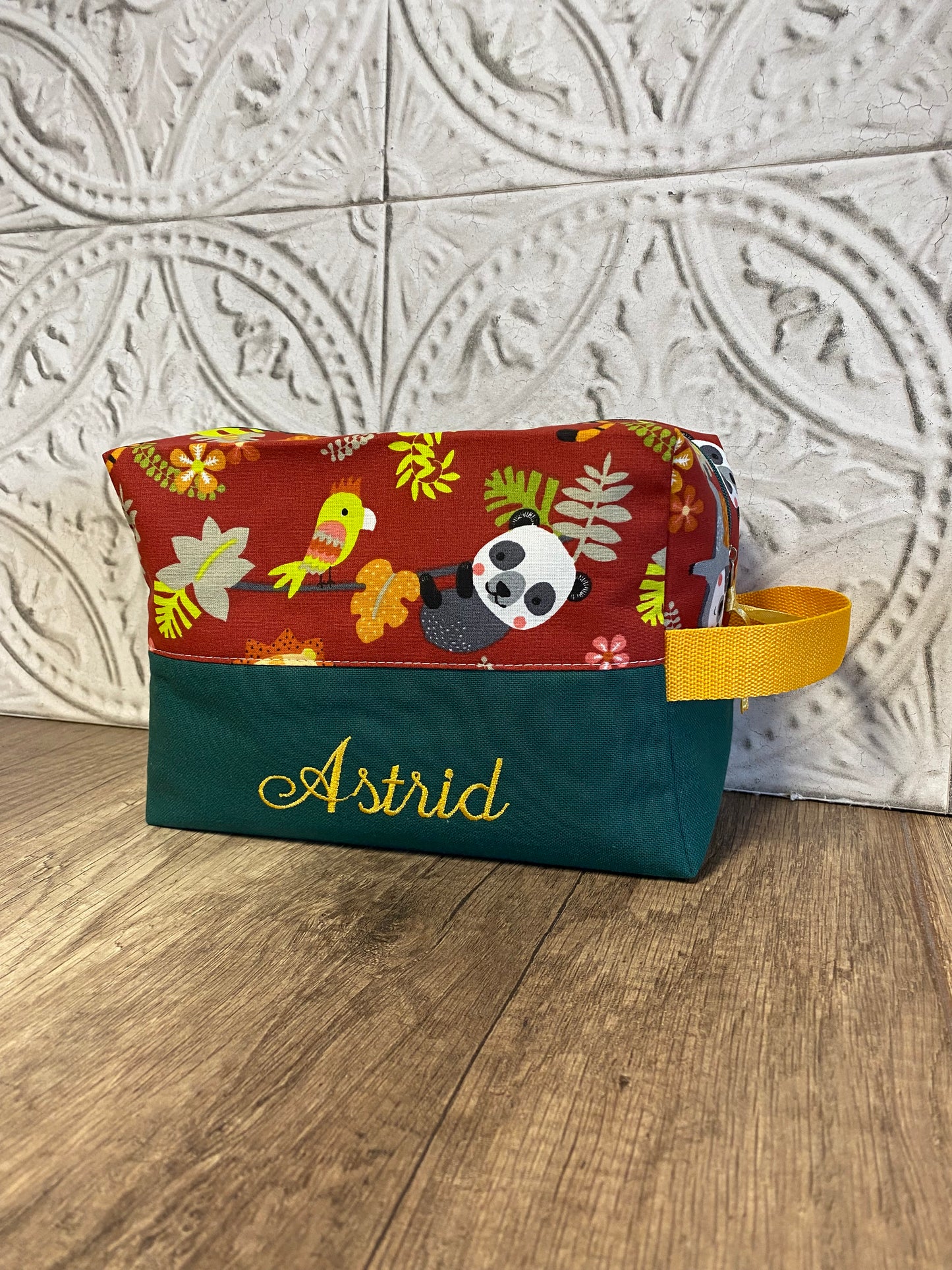 Trousse de toilette personnalisée JUNGLE