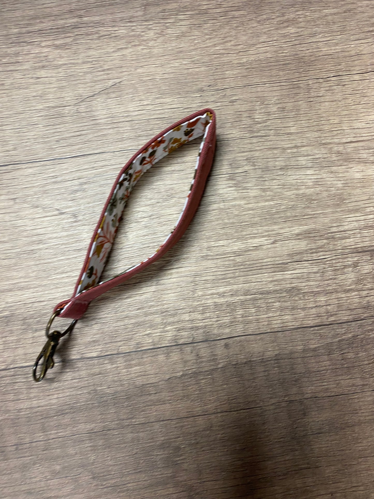 Porte-clé dragonne MOTIF /  BRODERIE
