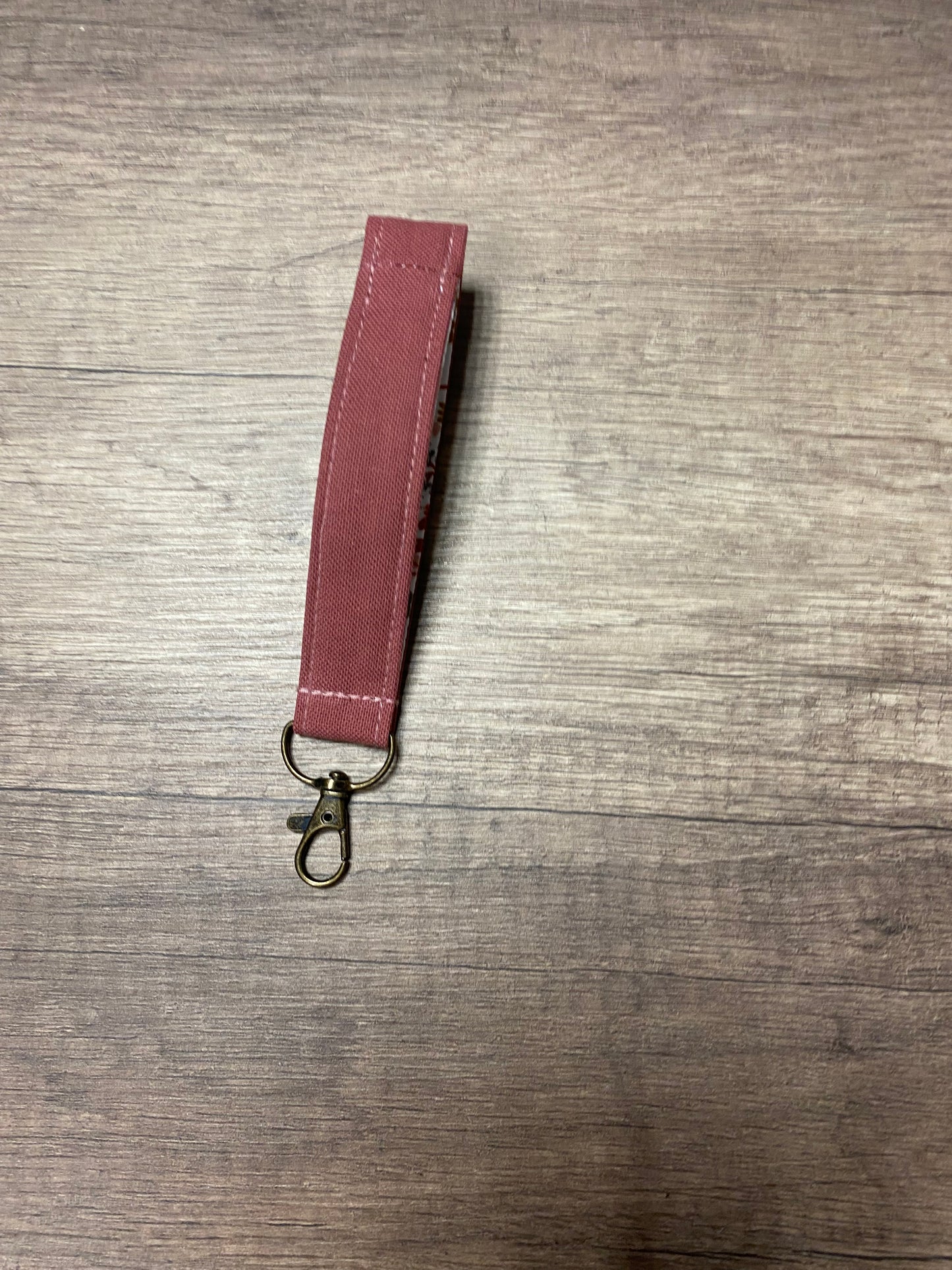 Porte-clé dragonne MOTIF /  BRODERIE