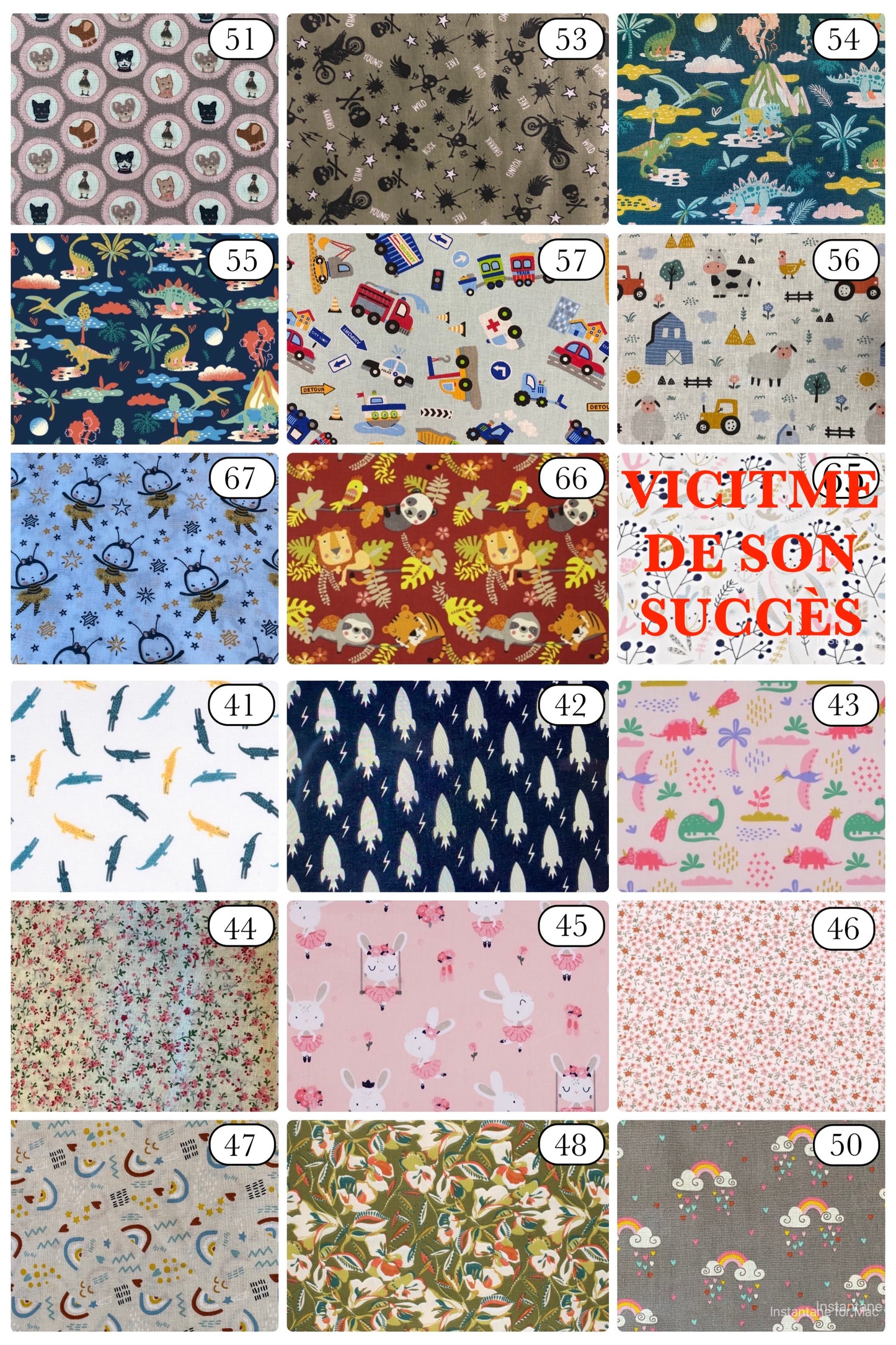 Sac à Dos Enfant personnalisé MOTIF AUX CHOIX
