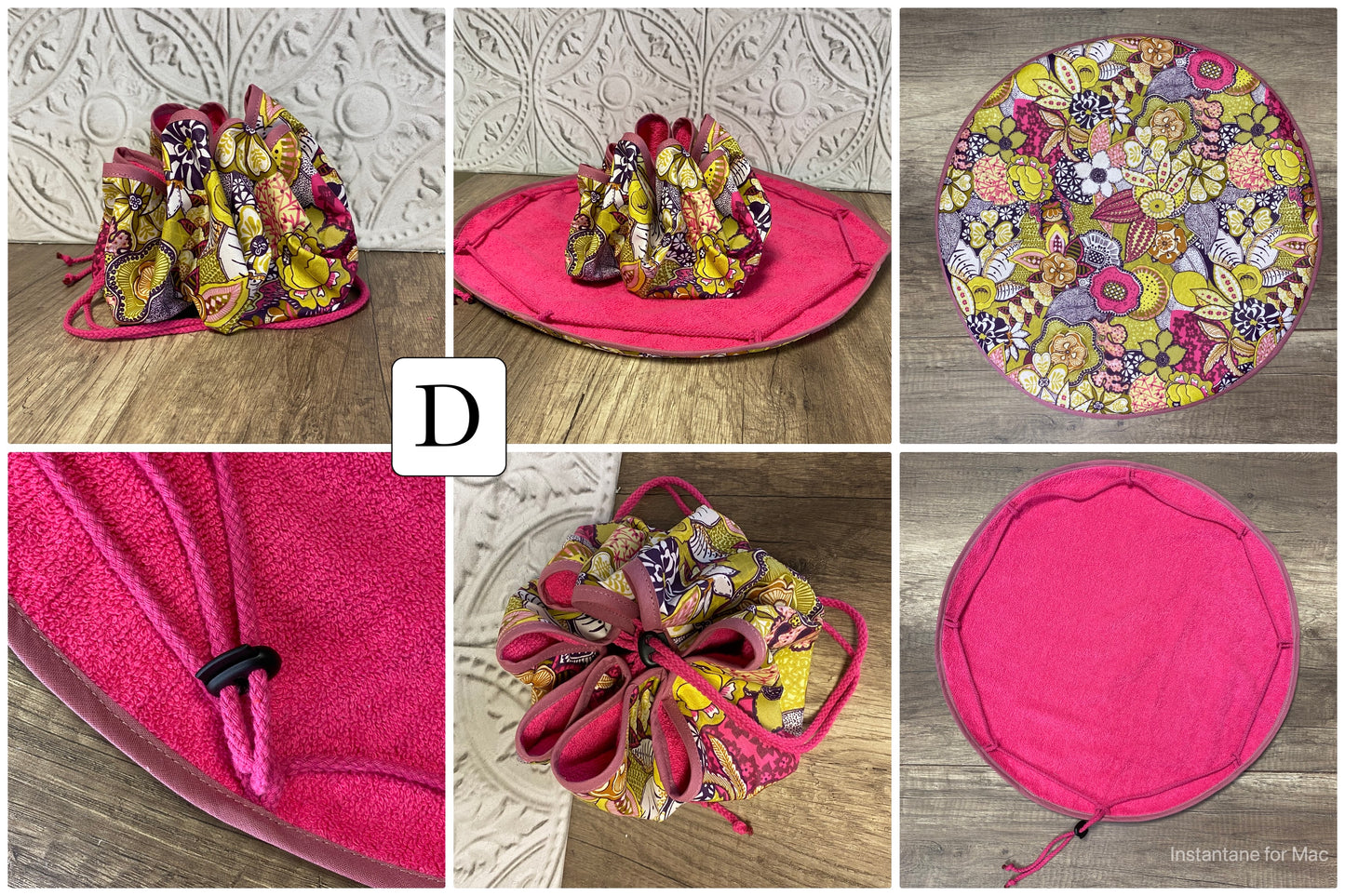 Sac pied sec plusieurs coloris