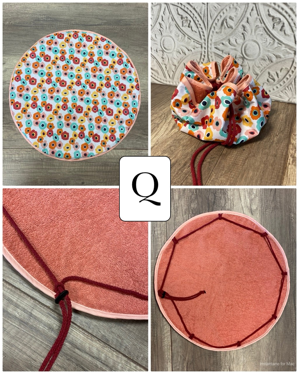 Sac pied sec plusieurs coloris