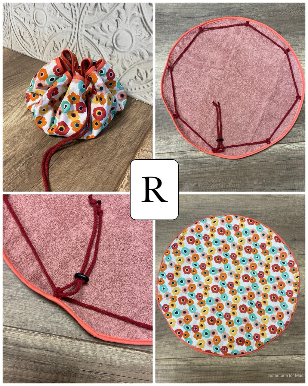 Sac pied sec plusieurs coloris