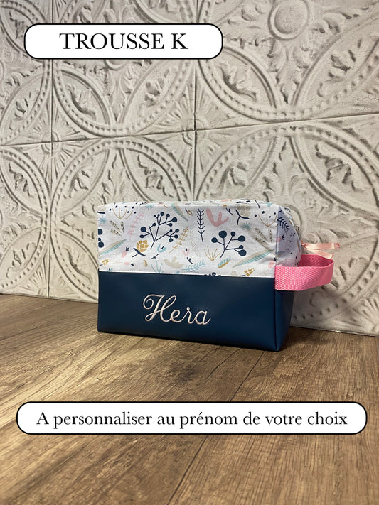 TROUSSE DE TOILETTE A PERSONNALISER  - 30% FIN DE SÉRIE