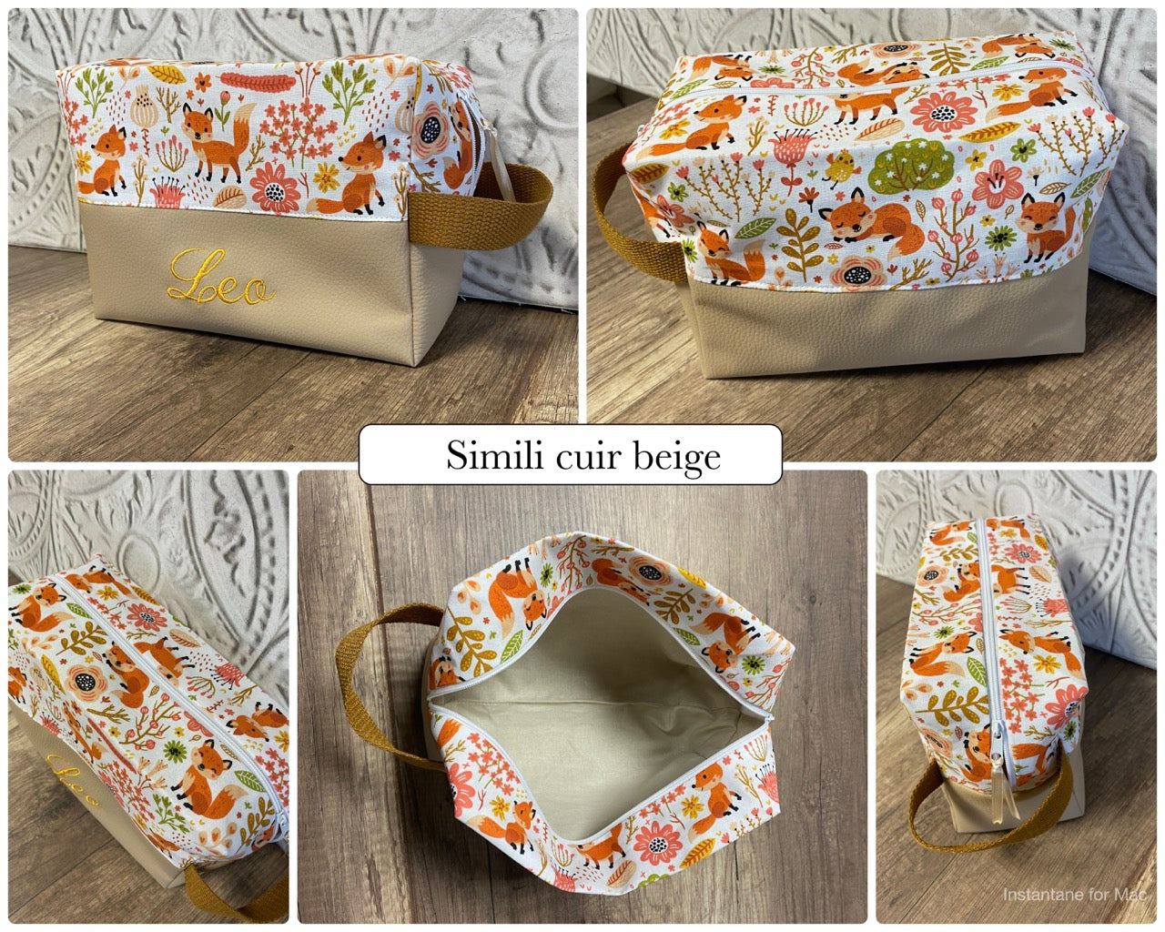 Trousse de toilette personnalisée RENARD