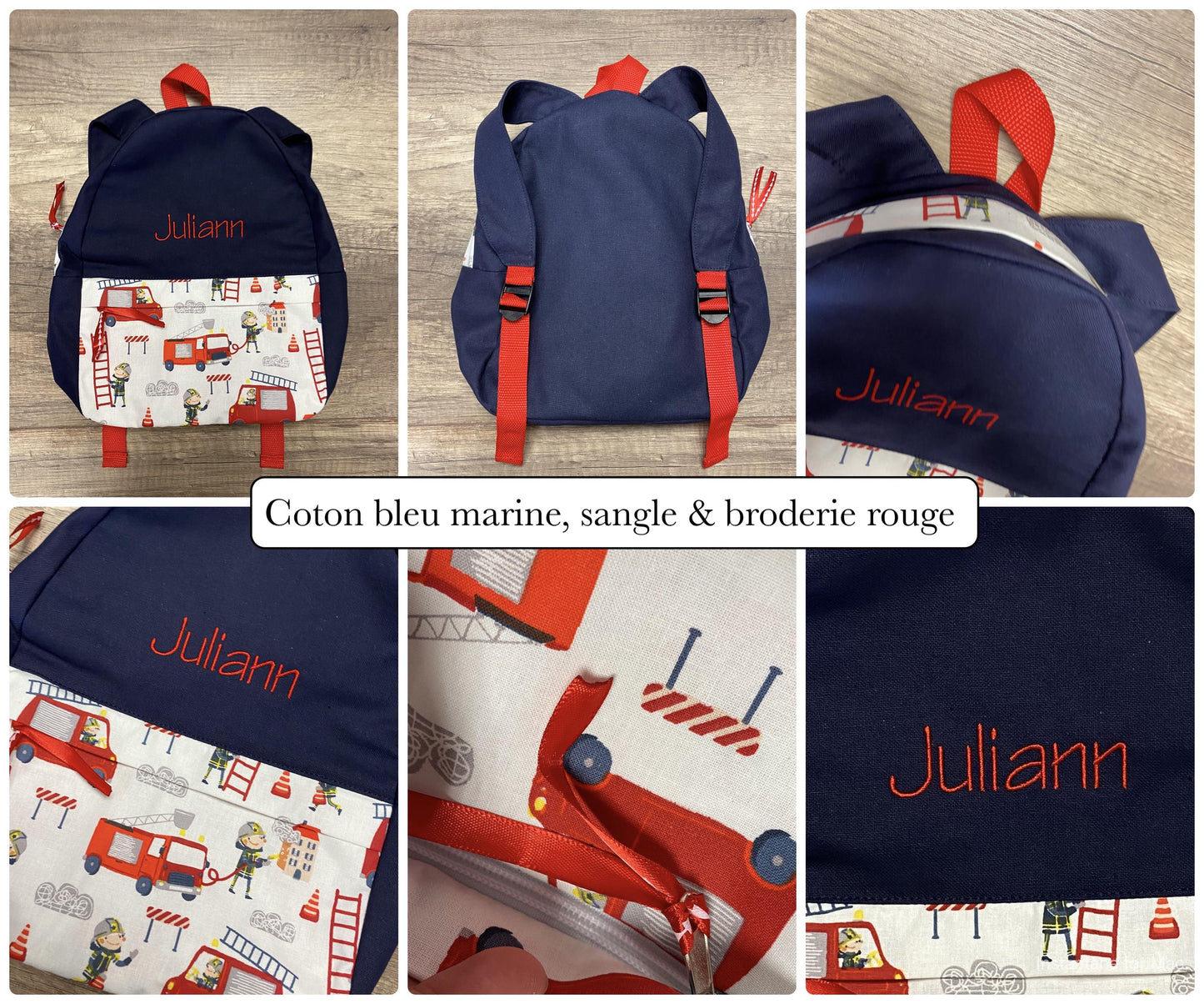 PRODUITS MOTIF POMPIER