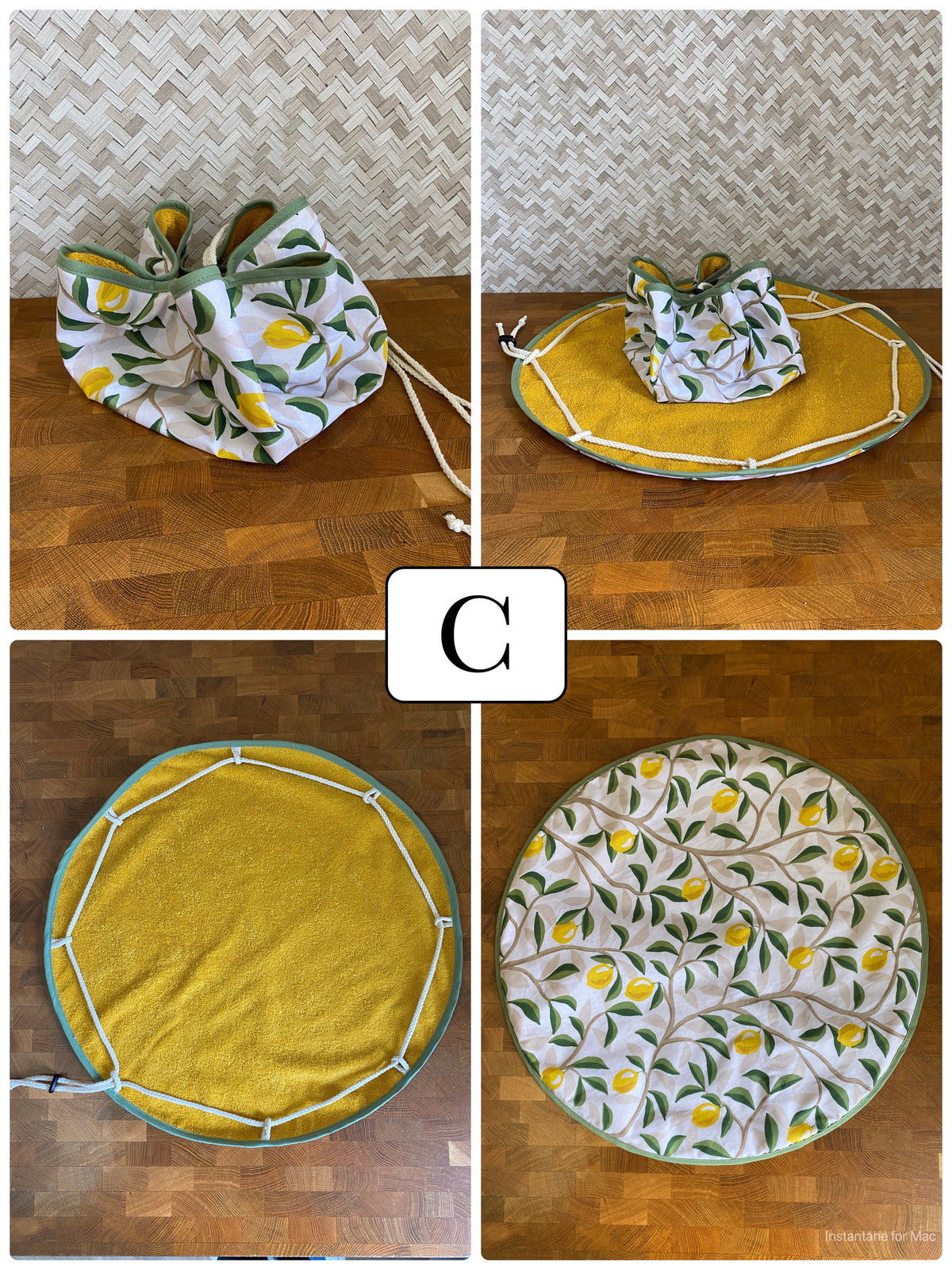 Sac pied sec plusieurs coloris