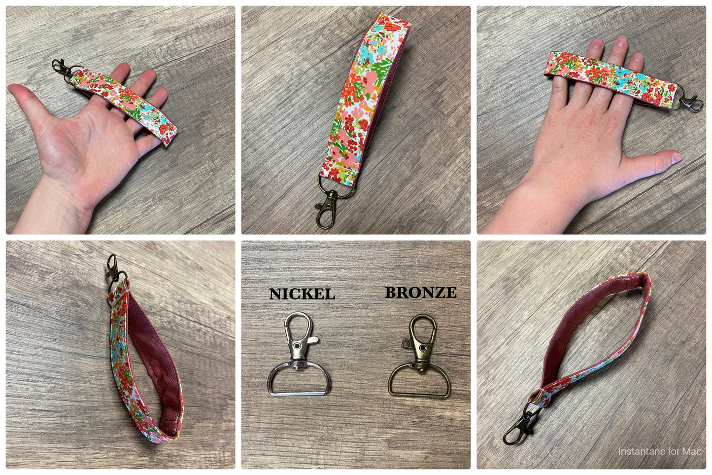 LOT Cadeau PERSONNALISÉ  :  Pochette brodée + Porte-clé assorti