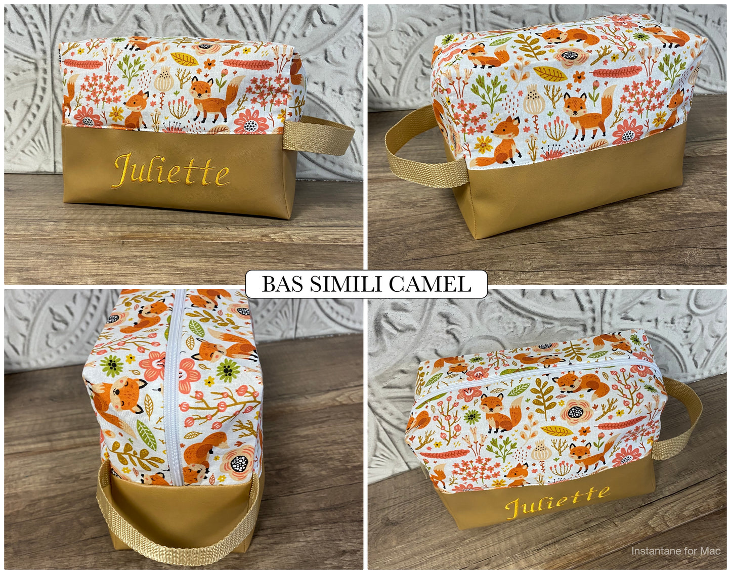 Trousse de toilette personnalisée RENARD