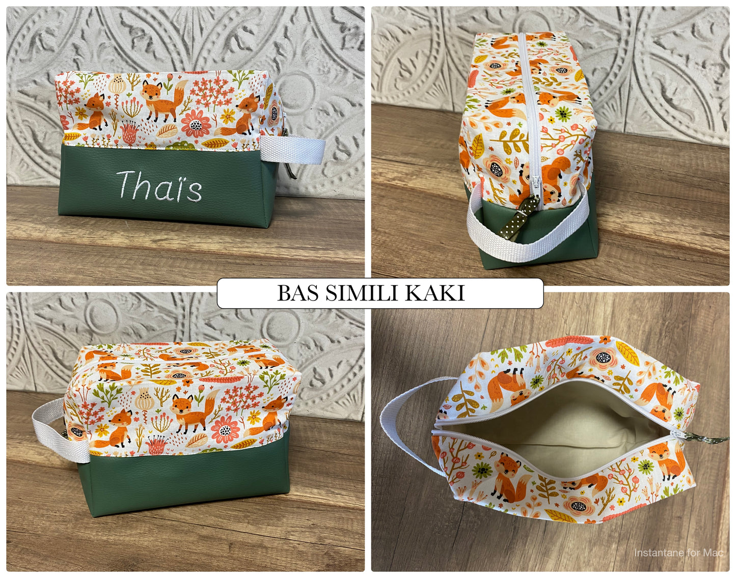 Trousse de toilette personnalisée RENARD