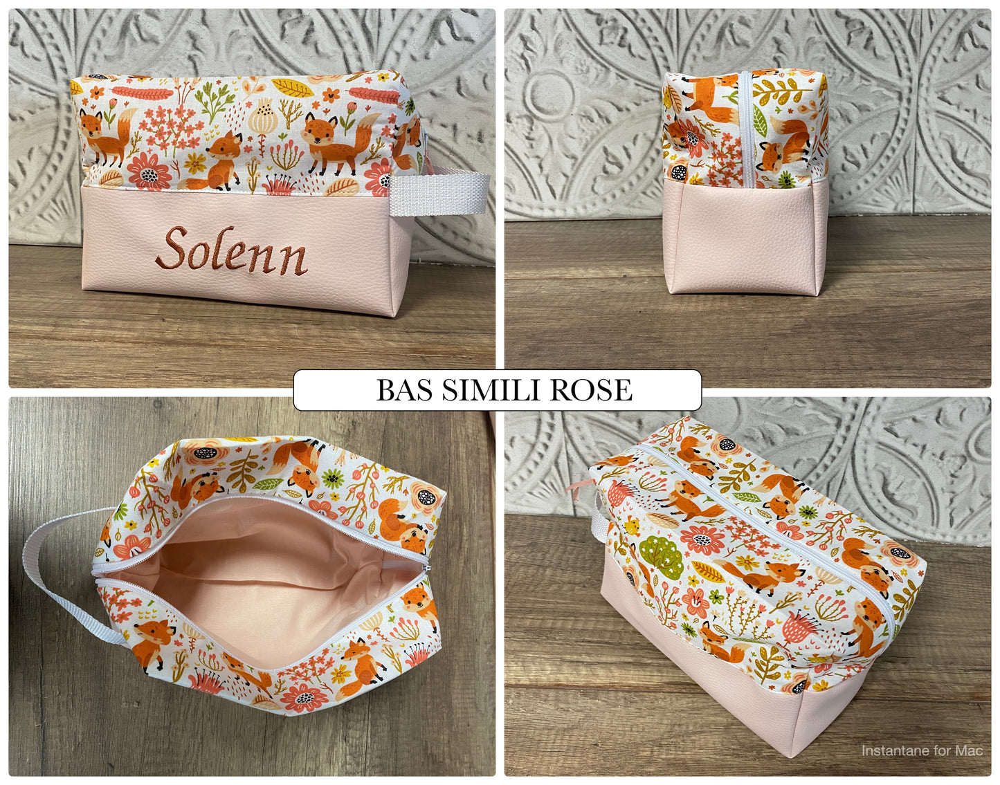 Trousse de toilette personnalisée RENARD