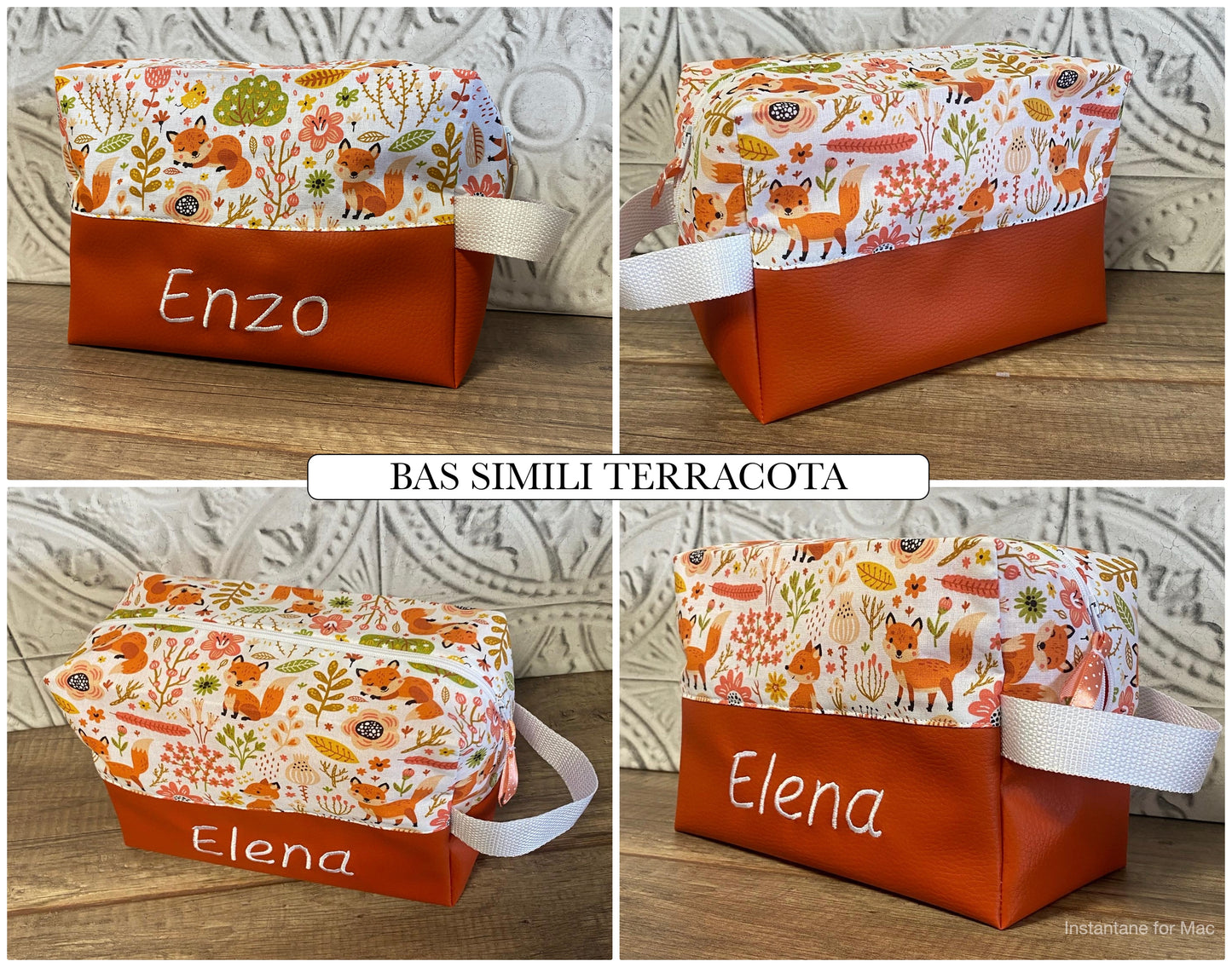 Trousse de toilette personnalisée RENARD