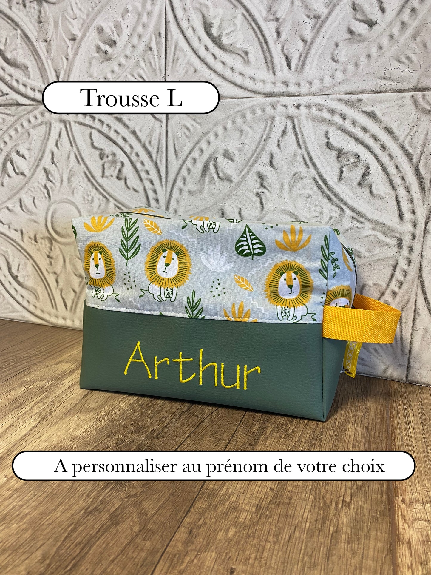 TROUSSE DE TOILETTE A PERSONNALISER  - 30% FIN DE SÉRIE