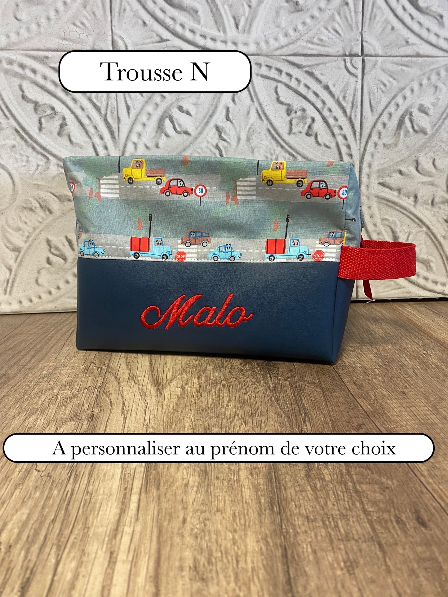 TROUSSE DE TOILETTE A PERSONNALISER  - 30% FIN DE SÉRIE