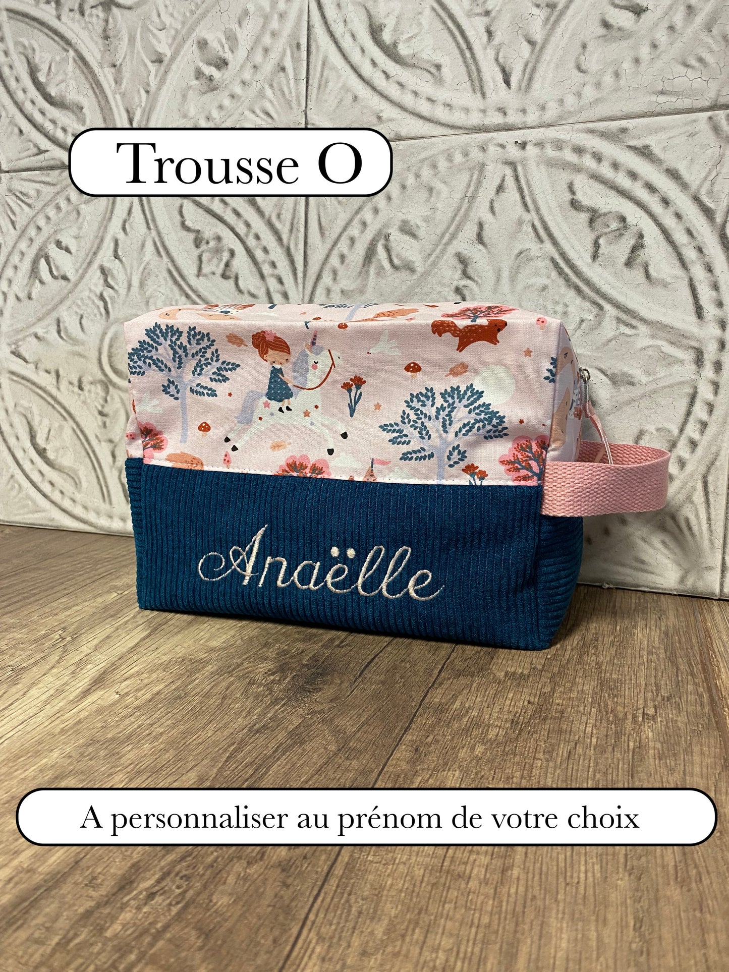 TROUSSE DE TOILETTE A PERSONNALISER  - 30% FIN DE SÉRIE