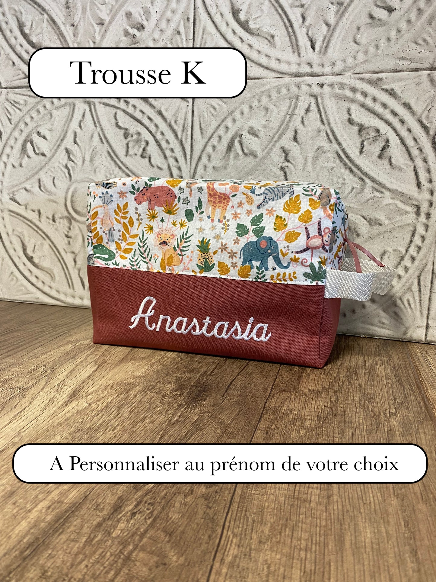 TROUSSE DE TOILETTE A PERSONNALISER  - 30% FIN DE SÉRIE